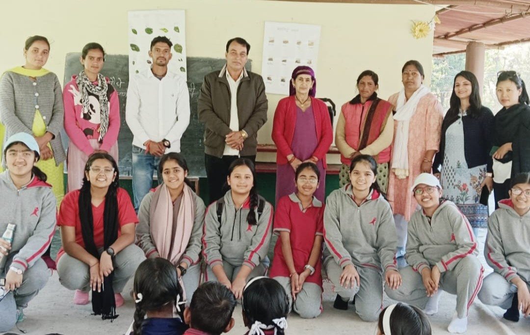 Parents and community members at a school meeting